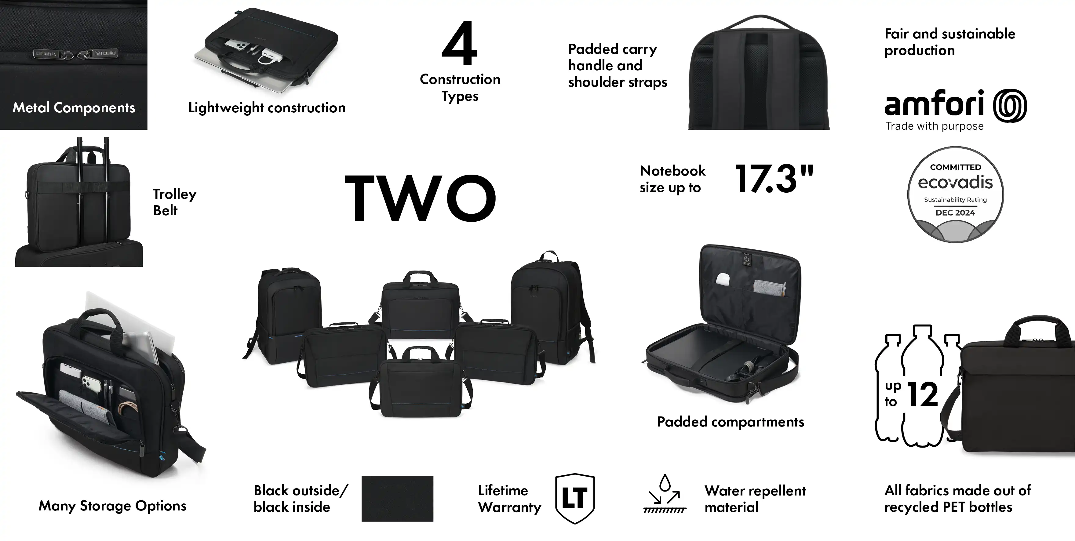 Dicota TWO Serie Bento