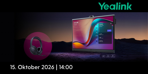 Jetzt anmelden: JACOB Webinar mit Yealink