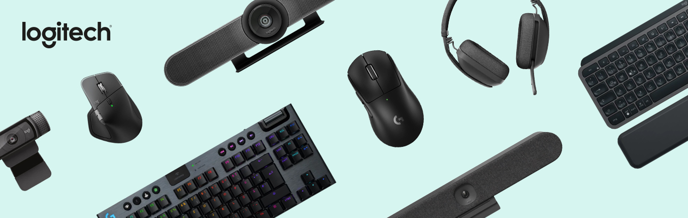Logitech Markenwelt – Peripherie für Office, Home und Gaming