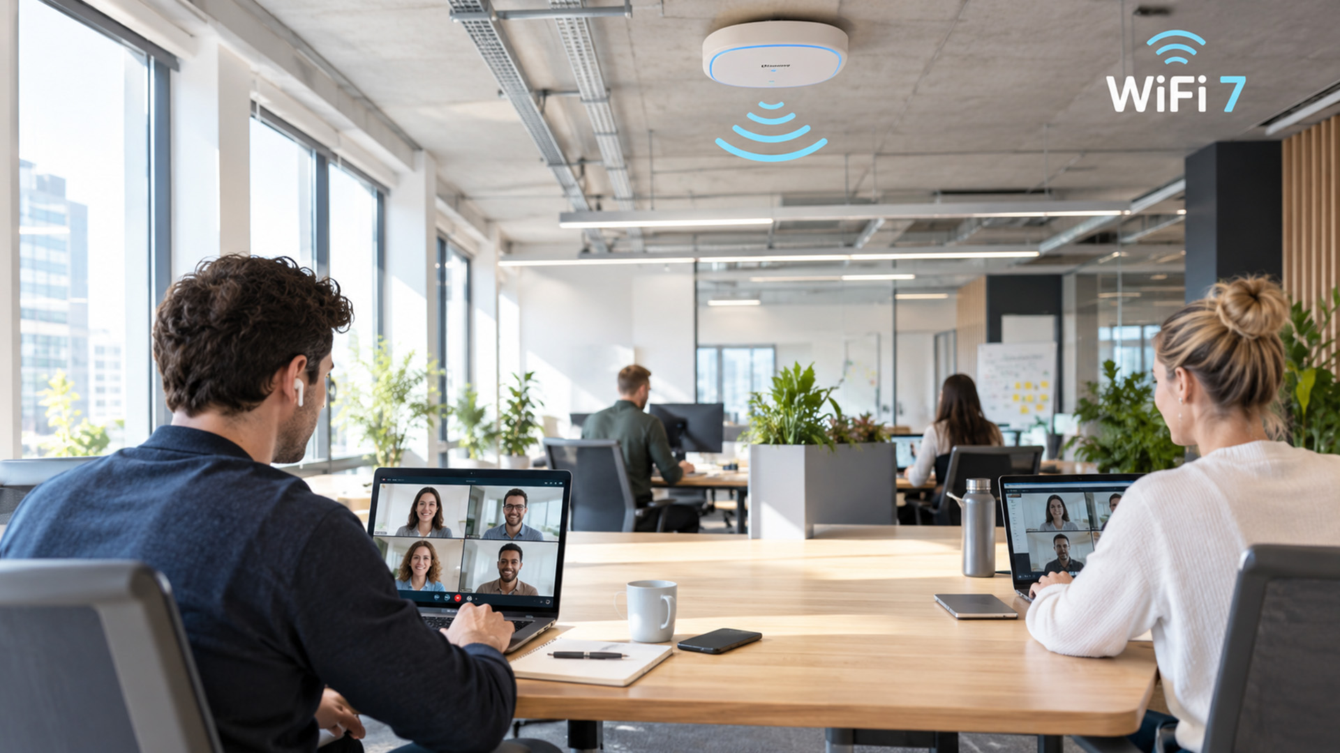Wi-Fi 7: Starkes WLAN für dein Unternehmen.