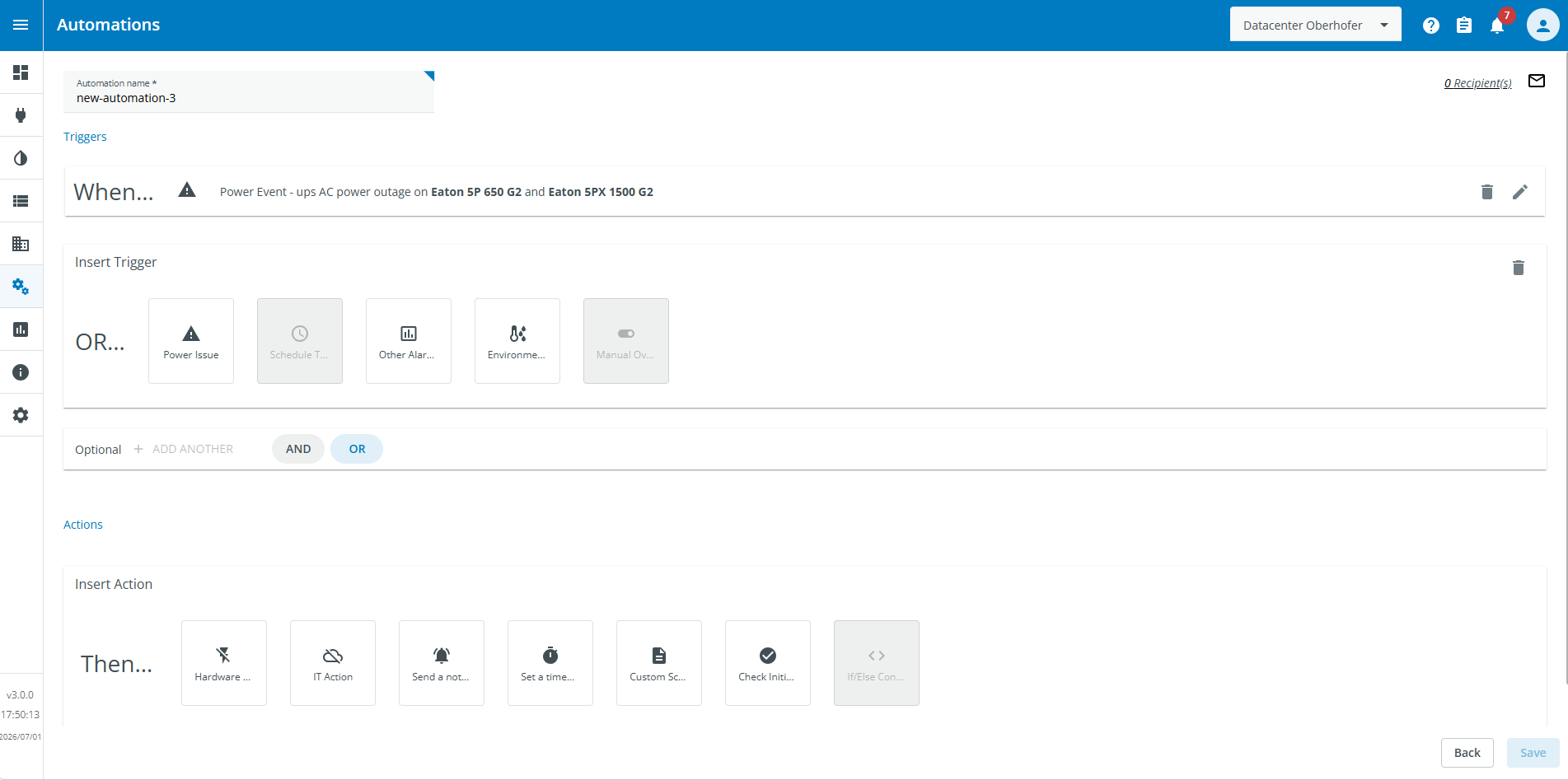 Eaton Brightlayer Distributed IT-Lite, Ansicht 5