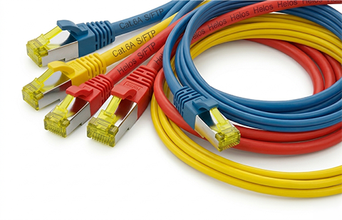 Helos Patchkabel – Cat6 und Cat6A Netzwerkkabel