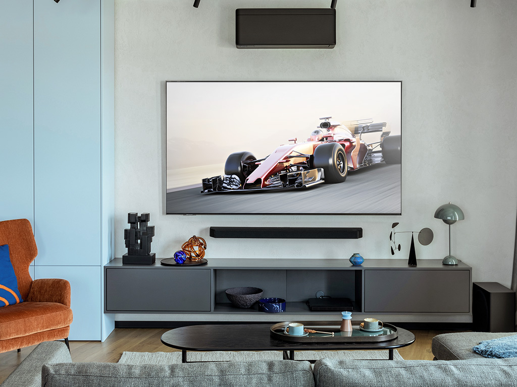 Fernseher im Wohnzimmer