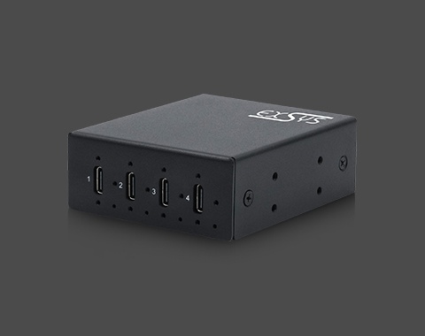 EXSYS Industrielle USB-Hubs mit DIN-Rail-Montage und ESD-Schutz